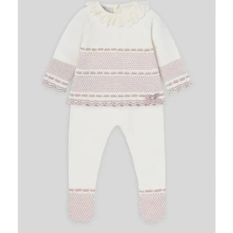 Paz Rodriguez Take Me Home Outfits*- Take Me Home Set Sweater & Leggins Set, Cream/Beige