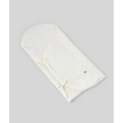 Paz Rodriguez Blankets & Quilts*- Woven Newborn Baby Nest Adarve, Cream/Cream