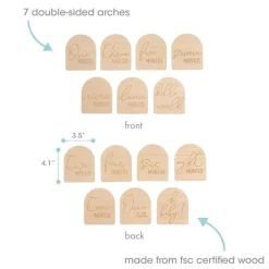Pearhead Baby Baby Milestone*Pearhead - Arch Milestone Props