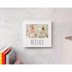 Pearhead Baby Gifts Up To $25*Pearhead - Baby and Friend Besties Frame, White 4x6