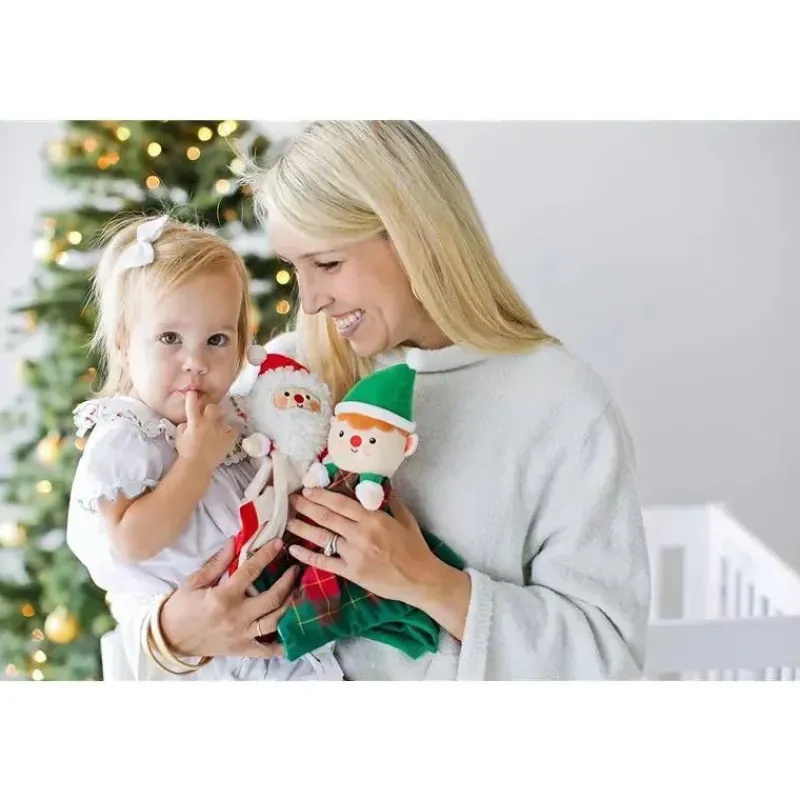 Pearhead Baby Lovies, Security Blankets & Blankies|Baby Keepsakes*Pearhead - Baby's First Christmas Security Blanket, Holiday Lovey