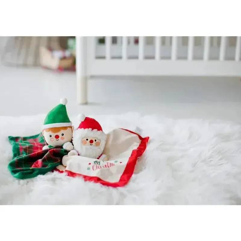 Pearhead Baby Lovies, Security Blankets & Blankies|Baby Keepsakes*Pearhead - Baby's First Christmas Security Blanket, Holiday Lovey