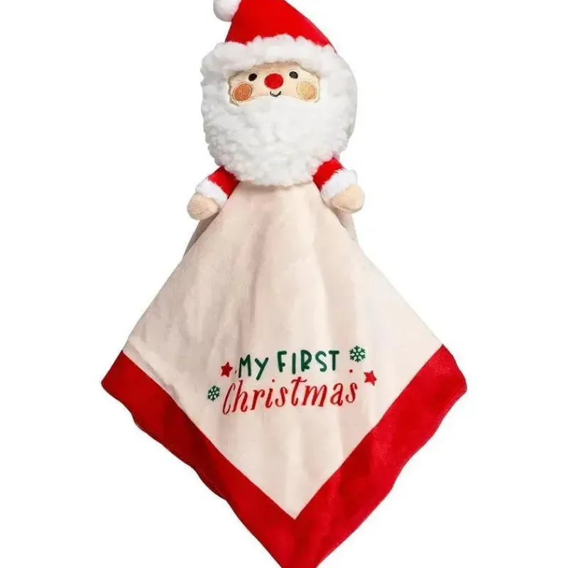 Pearhead Baby Lovies, Security Blankets & Blankies|Baby Keepsakes*Pearhead - Baby's First Christmas Security Blanket, Holiday Lovey