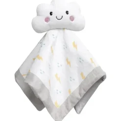 Pearhead Baby Lovies, Security Blankets & Blankies*Pearhead - Cloud Security Blanket, Soft Baby Lovey for Babies, White Cloud Lovey