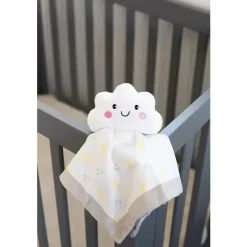 Pearhead Baby Lovies, Security Blankets & Blankies*Pearhead - Cloud Security Blanket, Soft Baby Lovey for Babies, White Cloud Lovey