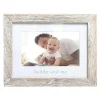 Pearhead Baby Gift For Dad|Wallpaper & Wall Art*Pearhead - Daddy And Me Frame - Rustic/Wood