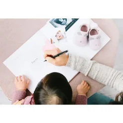 Pearhead Baby Cool Baby Products*Pearhead - Gingham Baby Memory Book And Clean-Touch Ink Pad, Pink