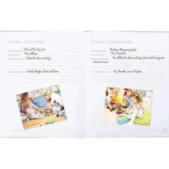 Pearhead Baby Baby Keepsakes*Pearhead - Linen Baby Memory Book and Clean-Touch Ink Pad