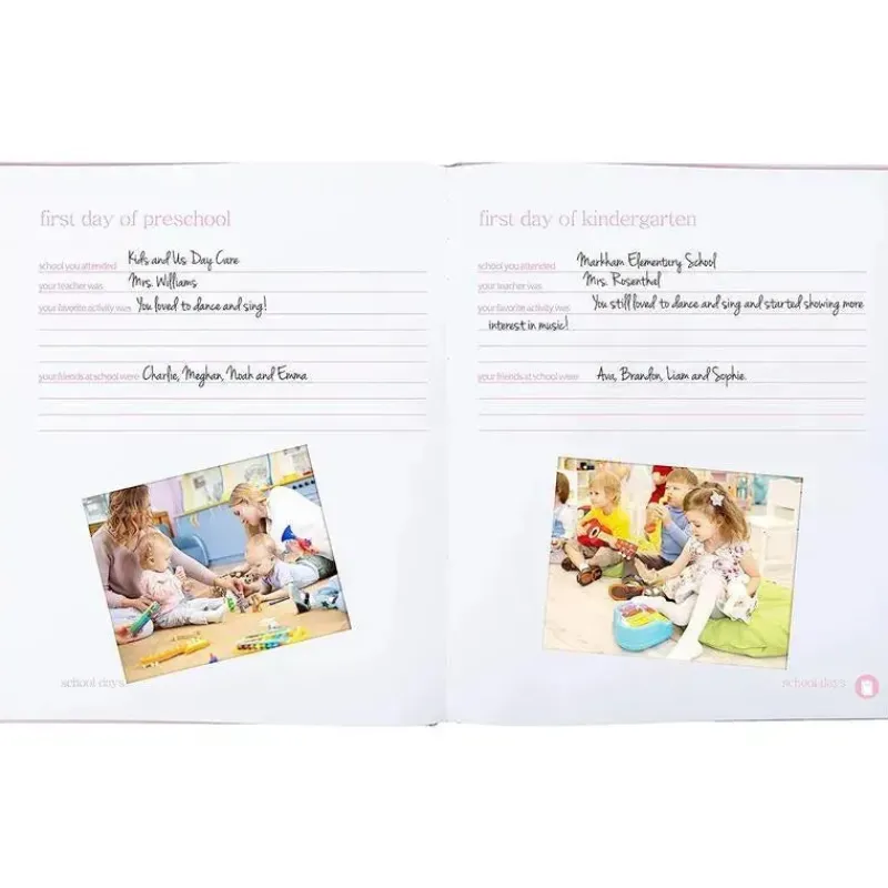 Pearhead Baby Baby Keepsakes*Pearhead - Linen Baby Memory Book and Clean-Touch Ink Pad