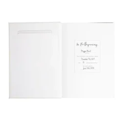 Pearhead Baby Cool Baby Products*Pearhead - My Little Bump Linen Pregnancy Journal, Ivory