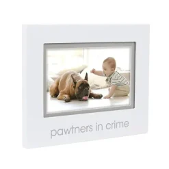 Pearhead Baby Gifts Up To $25*Pearhead - Pawtners In Crime Sentiment Photo Frame