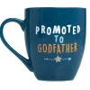 Pearhead Baby Gender Reveal|Gifts Up To $25*Pearhead - Promoted To Godfather Mug