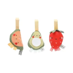 Pearhead Baby Stroller & Car Seat Toys*Pearhead - Stroller Toy Set Of 3, Fruit