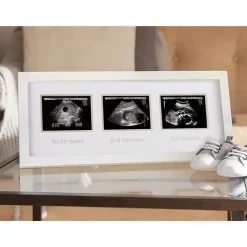 Pearhead Baby Baby Shower|Gifts Up To $25*Pearhead - Trimester Sonogram Frame, White