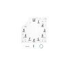 Pearhead Baby Baby Milestone|Birthday Party*Pearhead - Watch Me Grow Milestone Blanket, Black & White