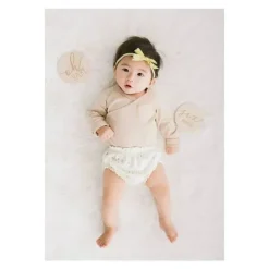 Pearhead Baby Baby Milestone|Birthday Party*Pearhead - Wooden Reversible Milestone Photo Prop