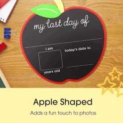 Kids Pearhead Baby Gift For Kids*- First and Last Day of School Chalkboard