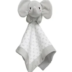 Pearhead Baby Lovies, Security Blankets & Blankies*- Security Blanket, Snuggle Toy Stuffed Animal, Gray Elephant Lovey