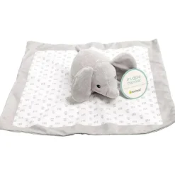 Pearhead Baby Lovies, Security Blankets & Blankies*- Security Blanket, Snuggle Toy Stuffed Animal, Gray Elephant Lovey
