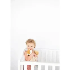 Pearhead Baby Lovies, Security Blankets & Blankies*- Security Blanket, Snuggle Toy Stuffed Animal, Cotton Muslin Fox Lovey