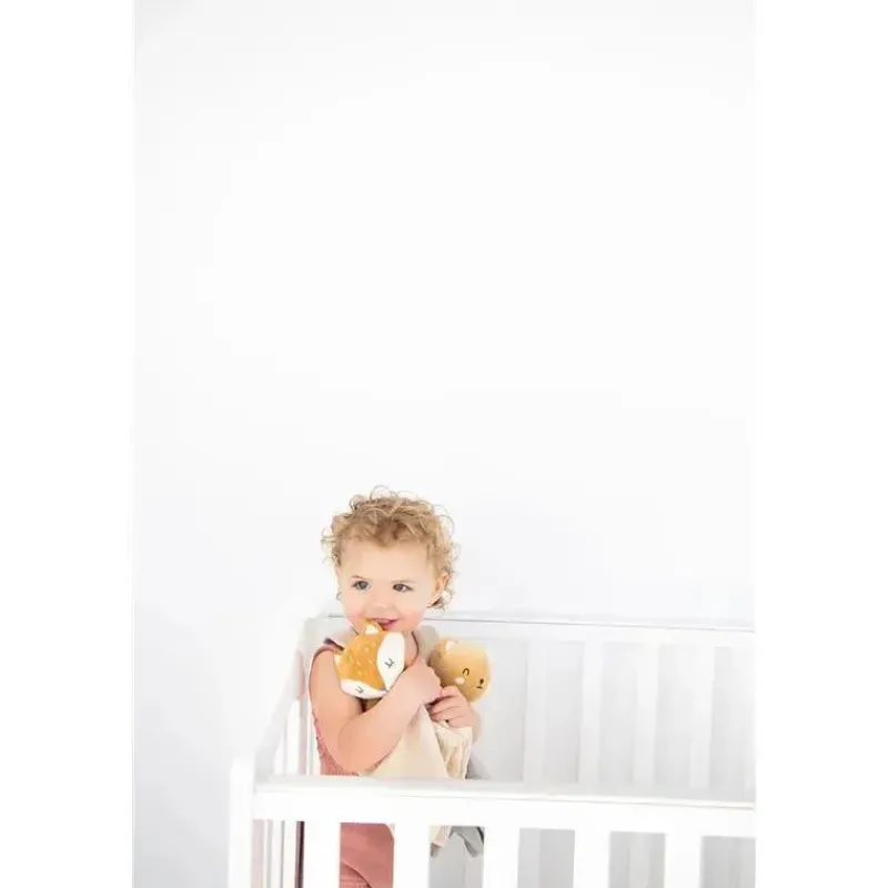 Pearhead Baby Lovies, Security Blankets & Blankies*- Security Blanket, Snuggle Toy Stuffed Animal, Cotton Muslin Fox Lovey
