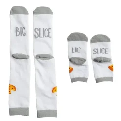 Pearhead Baby Gift For Dad|Gifts Up To $25*Pearhead Daddy & Me Matching Pizza Sock Set