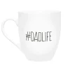 Pearhead Baby Gift For Dad|Gifts Up To $25*Pearhead '#Dadlife' Ceramic Coffee Mug, White