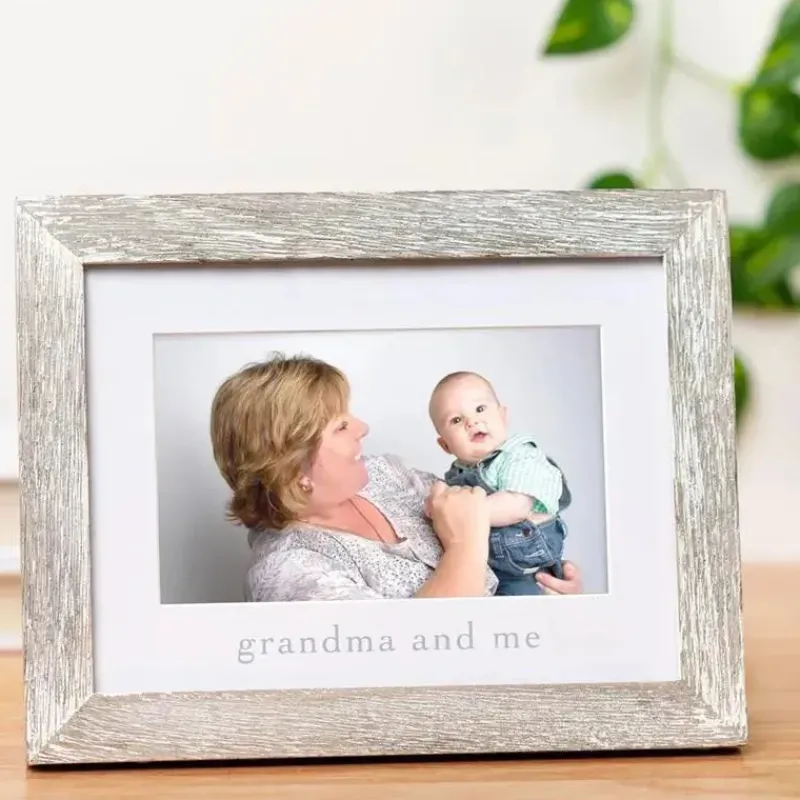 Pearhead Baby Gifts Up To $25*Pearhead Grandma And Me Frame, Grandmother Gift, Rustic Frame Me & Grandma Gift