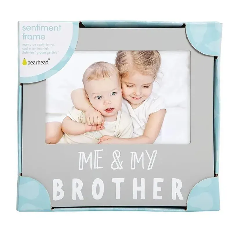 Pearhead Baby Baby Keepsakes*Pearhead Me And My Brother Photo Frame