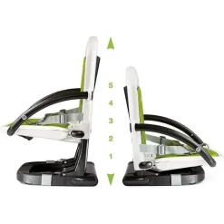 PegPerego High Chair*Peg Perego - Rialto Booster Chair, Ice Grey