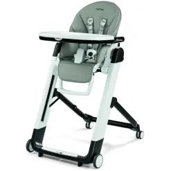 PegPerego High Chair*Peg Perego - Siesta High Chair, Ice-Light Grey