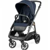 PegPerego Single Strollers*Peg Perego - Veloce Stroller, Blue Shine