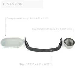 PegPerego Cup Holders, Trays & Belly Bars*Peg-Perego - Child's Tray Ypsi