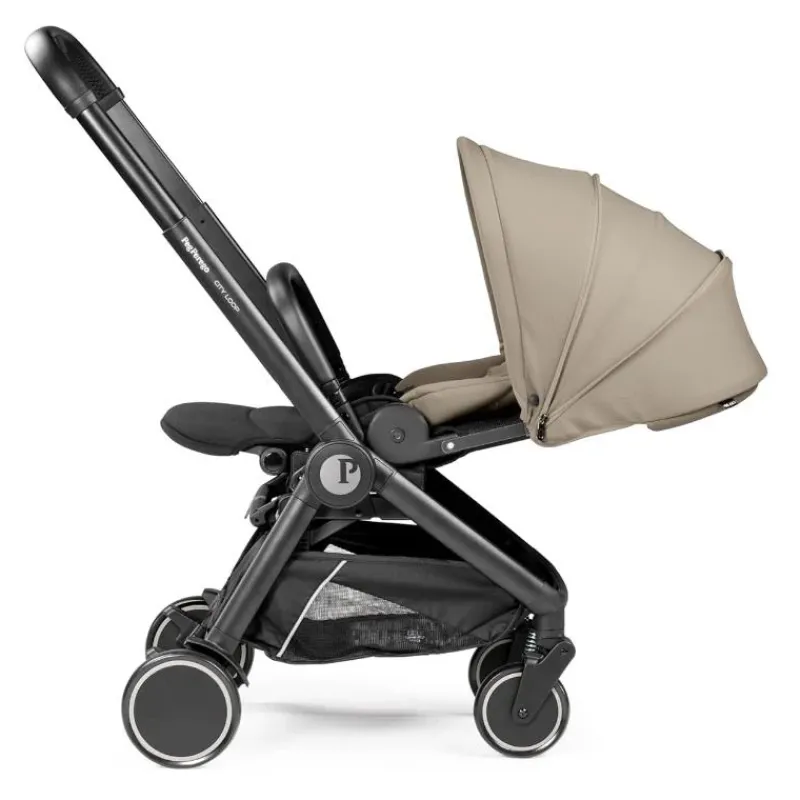 PegPerego Add-On Seats & Boards*Peg-Perego - City Loop Full-Size Reversible Stroller, Vanilla Blend