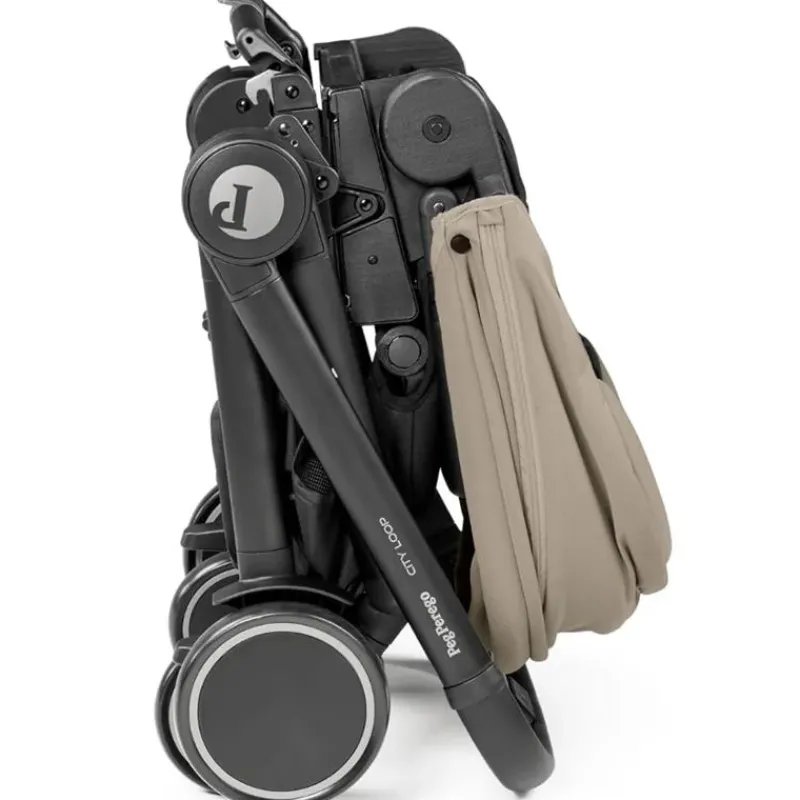 PegPerego Add-On Seats & Boards*Peg-Perego - City Loop Full-Size Reversible Stroller, Vanilla Blend