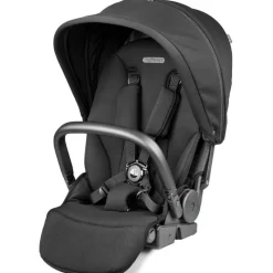 PegPerego Add-On Seats & Boards*Peg-Perego - City Loop Full-Size Reversible Stroller, True Black