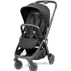 PegPerego Add-On Seats & Boards*Peg-Perego - City Loop Full-Size Reversible Stroller, True Black