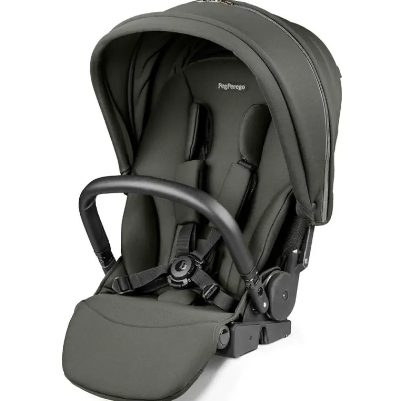 PegPerego Add-On Seats & Boards*Peg-Perego - City Loop Seat Metal, Sage Green