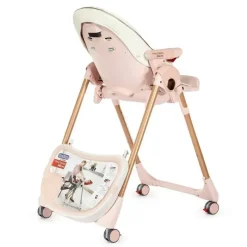 PegPerego High Chair*Peg-Perego - Prima Pappa Zero 3 High Chair, Mon Amour (Rose Gold)