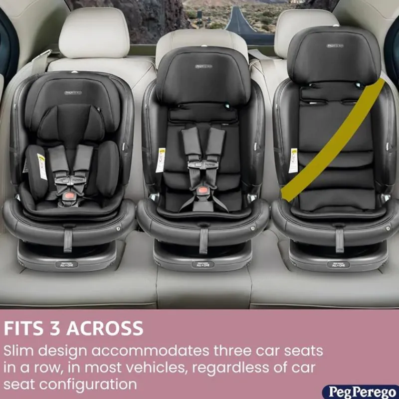 PegPerego Convertible Car Seats*Peg-Perego - Primo Viaggio All In One Convertible Car Seat, Mercury