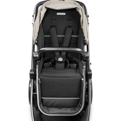 PegPerego Single To Double Strollers*Peg-Perego - Ypsi Stroller, Vanilla Blend