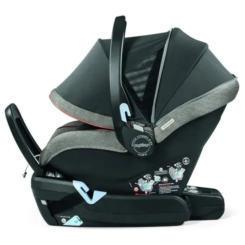 PegPerego Infant Car Seats*Peg-Perego Agio Primo Viaggio 4/35 Nido r Seat - Agio Grey