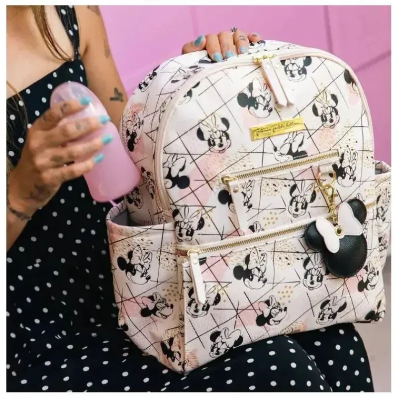 Petunia Pickle Bottom Mickey & Minnie|Gift For Mom*Petunia - Ace Backpack Shimmery Minnie Mouse