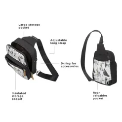Petunia Pickle Bottom Shoulder Bags*Petunia - Criss-Cross Sling, The Star Wars Collection