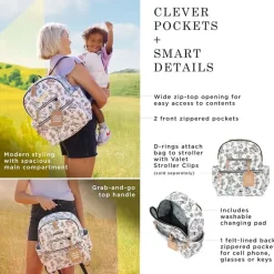 Petunia Pickle Bottom Gift For Mom|Diaper Backpacks*Petunia - Disney Ace Diaper Backpack