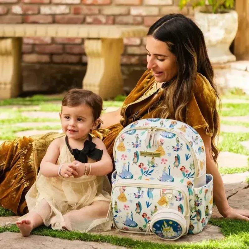 Petunia Pickle Bottom Disney Princess|Gift For Mom*Petunia - District Baby Diaper Backpack - Disney Princess Courage & Kindness