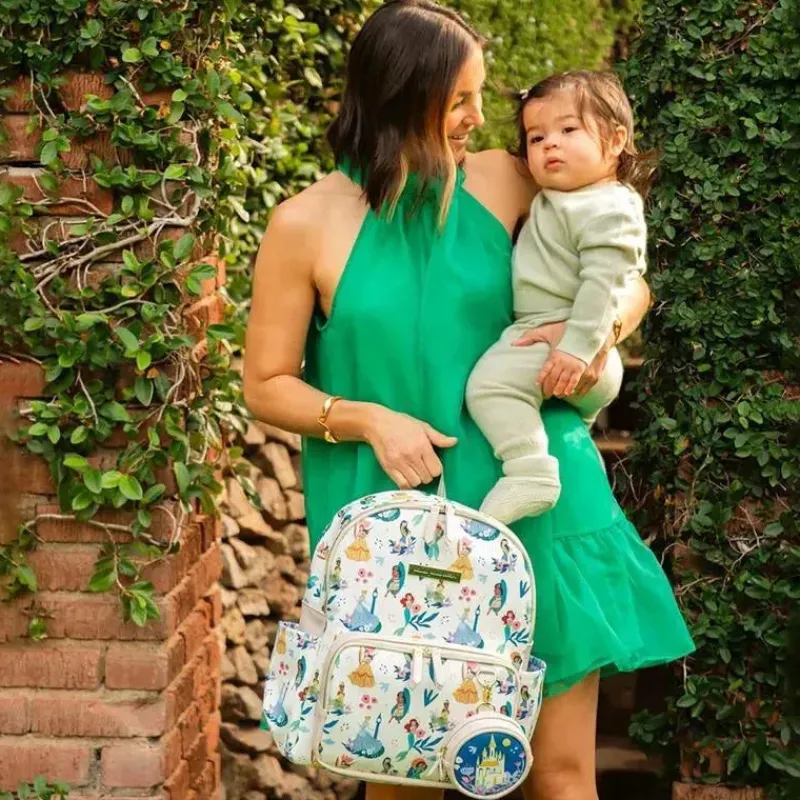 Petunia Pickle Bottom Disney Princess|Gift For Mom*Petunia - District Baby Diaper Backpack - Disney Princess Courage & Kindness