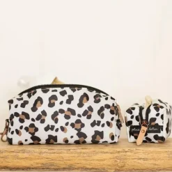 Petunia Pickle Bottom Diaper Bag Accessories*Petunia - Pacifier Porter Leopard