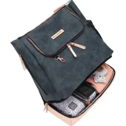 Petunia Pickle Bottom Convertible Backpacks*Petunia - Pivot Backpack Indigo/Blush