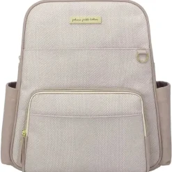 Petunia Pickle Bottom Gift For Mom|Diaper Backpacks*Petunia - Sync Backpack, Grey Matte Cable Stitch
